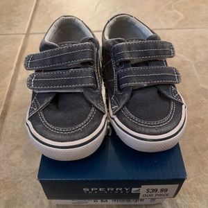 Little boy Sperrys